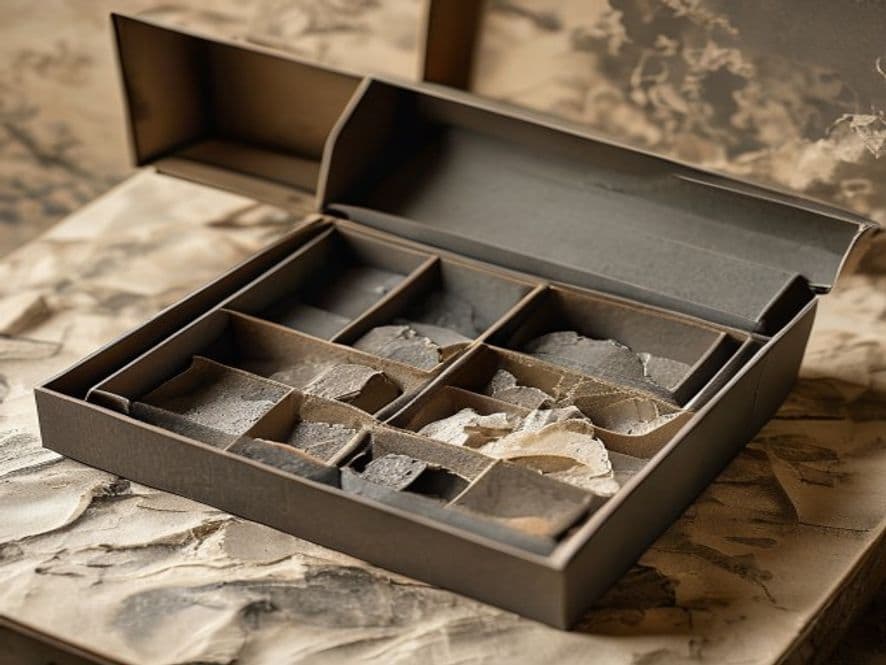 Protective packaging for resin model parts
